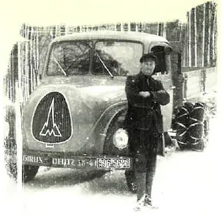 Historischer militaer lkw