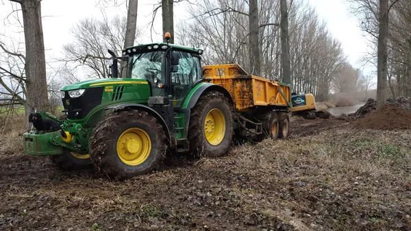 John deere 6215r erdmulde