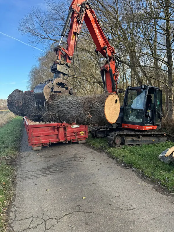 Kubota kx080 4 raupenbagger
